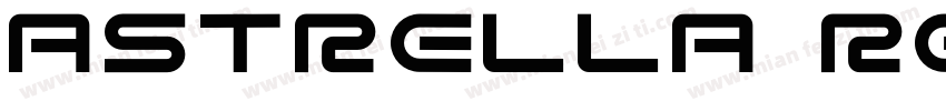 Astrella Regular字体转换